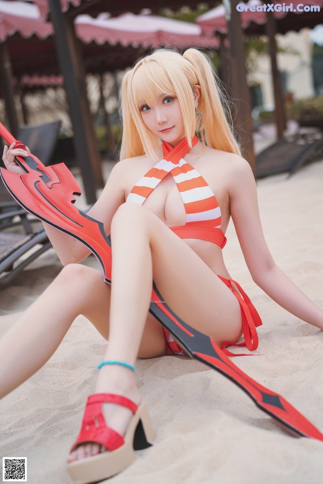 [瓜希酱] 尼禄水着 Nero Swimsuit No.ddf90f