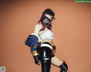 Mona 모나, [Moon Night Snap] K/DA Akali Set.01