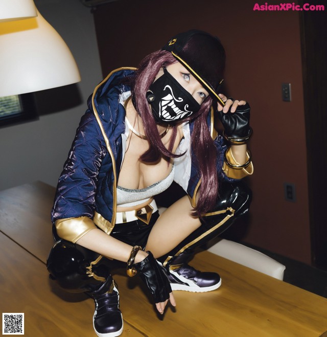 Mona 모나, [Moon Night Snap] K/DA Akali Set.01 No.8684f3